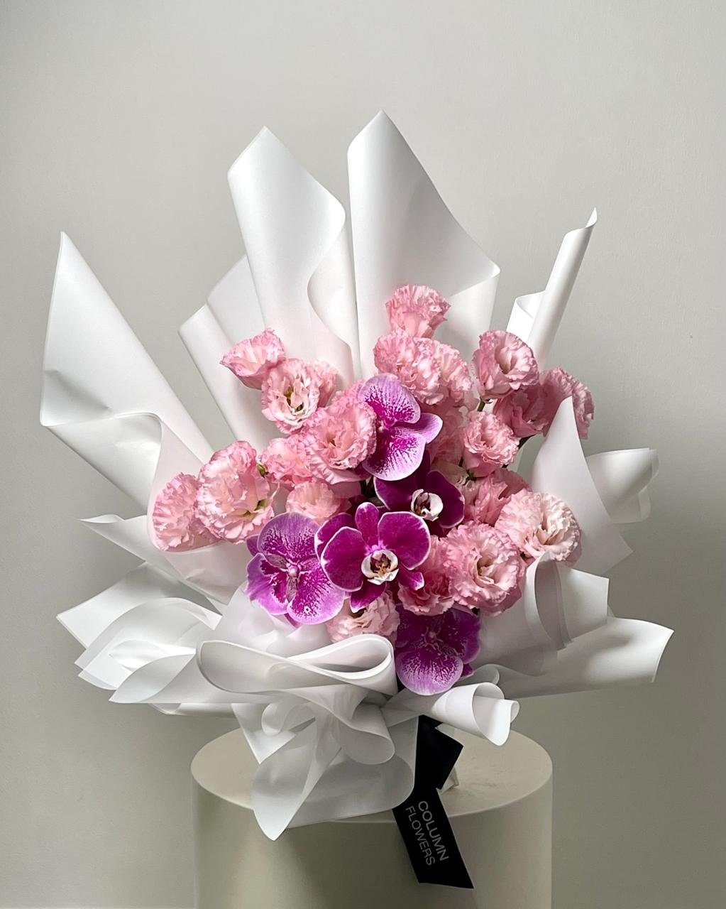 Pink & Purple Orchids Bouquet